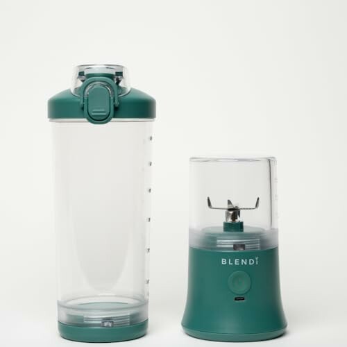 Portable blender and detachable bottle set.